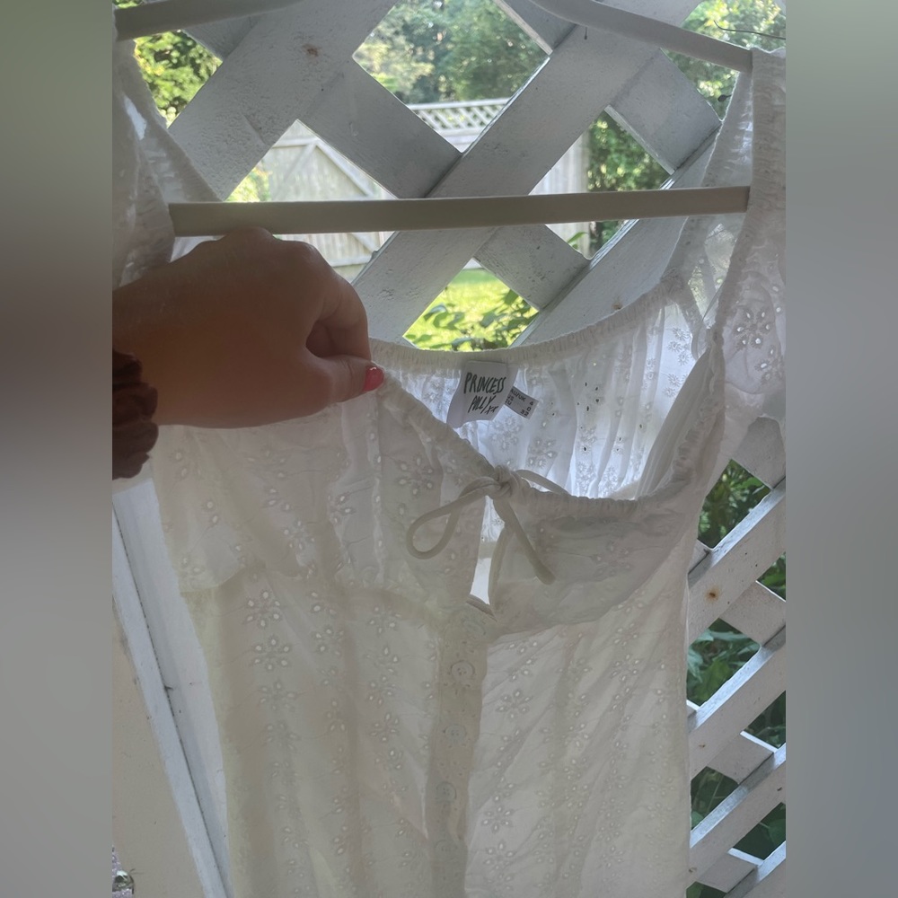 White Princess Polly dress size 0